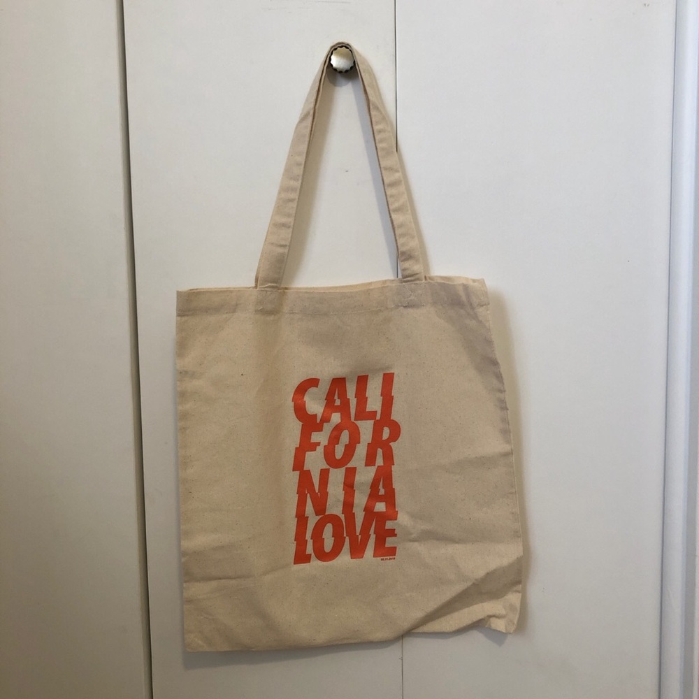 California Love canvas tote bag